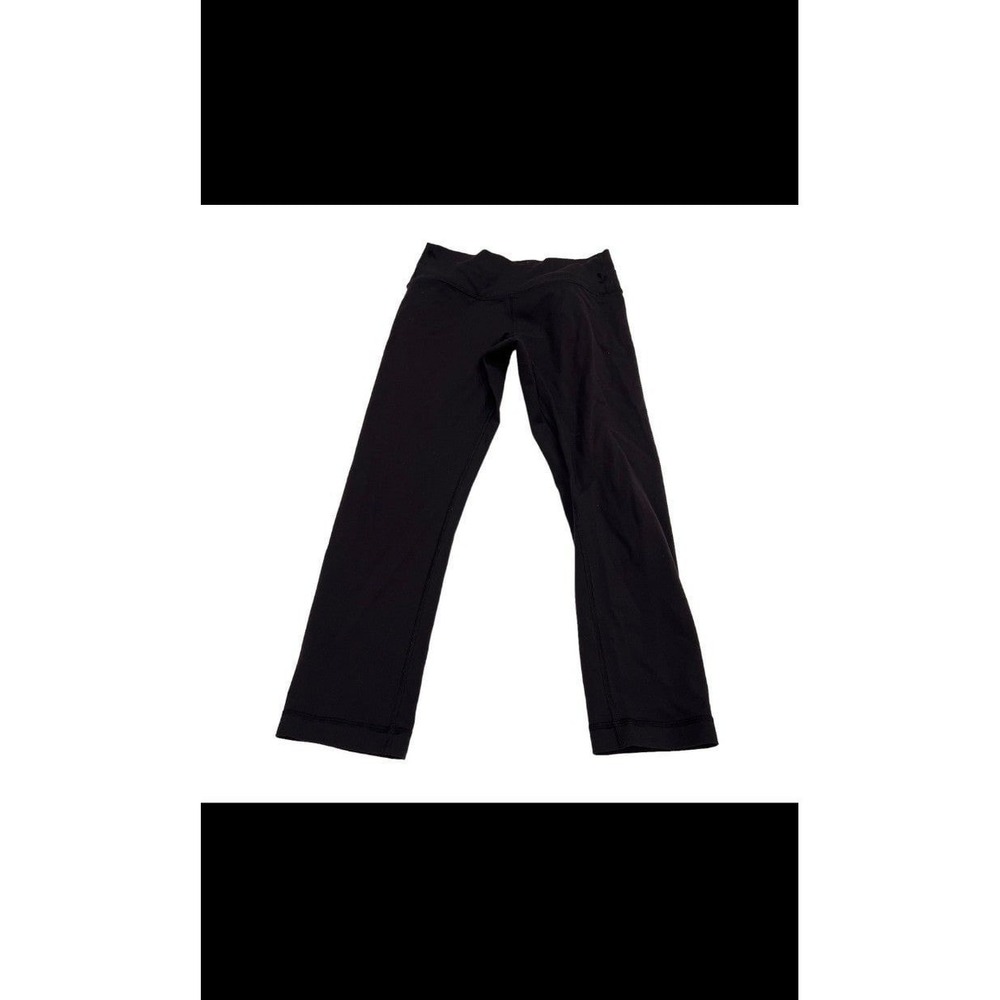 black‎ lululemon leggings size 4